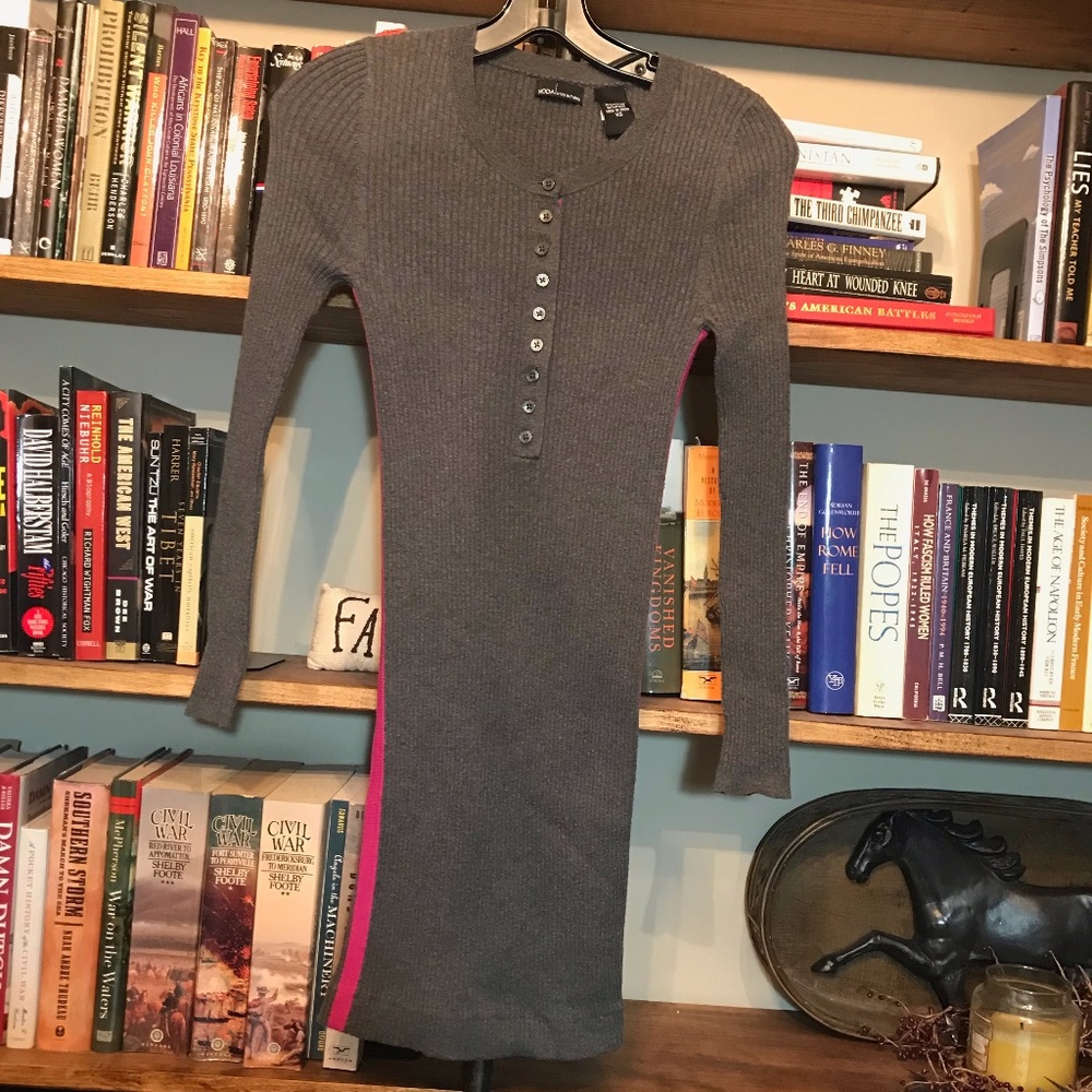 Moda International Fitted Sweater Dress